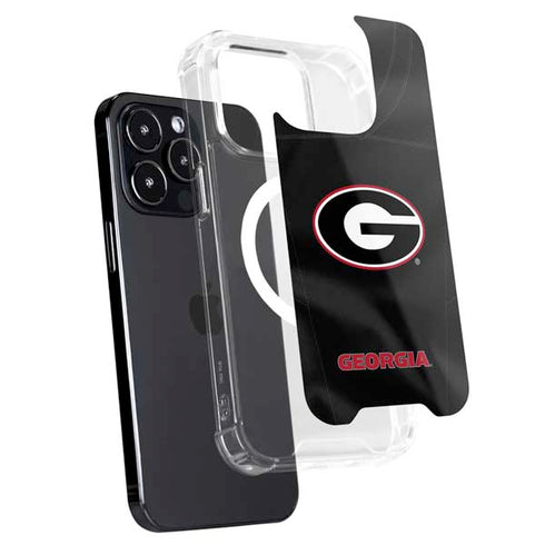 University of Georgia Black Jersey iPhone 15 Pro MagSafe Case